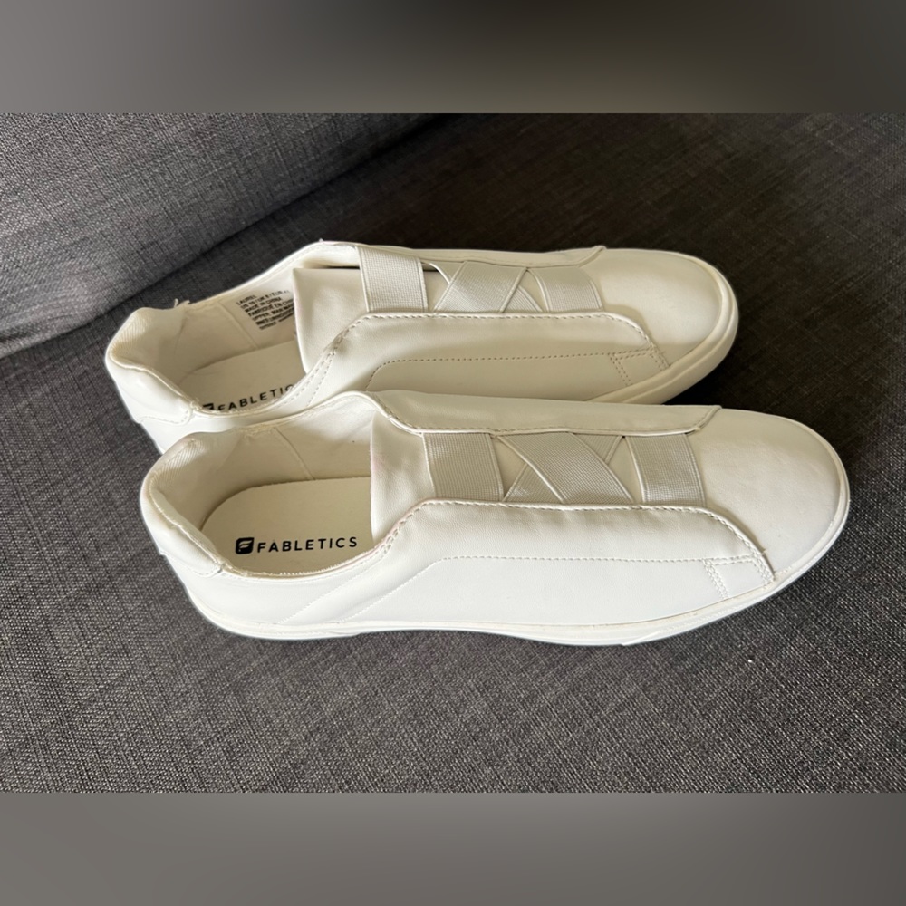 Fabletics Laurel White Slip-on Sneakers